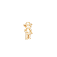 Ornament - Hang Loose Monkey Figurine 'The Legend' - Polyresin - Gold - 33x21x50cm