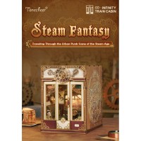 Tonecheer, DIY Book Nook, Steam Fantasy, TQ442, 15,8x22,4x22,5cm