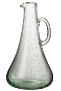 J-Line carafe - glass - transparent/green