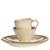 Racco Serviesset 4 Persoons - Steengoed - Beige