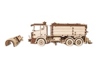 Eco Wood Art 3D Mechanical Wooden Puzzle Snow Truck, 402, 40x14.1x14.8cm