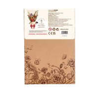 Robotime, DIY Houten Bloem Red Rose, Rode Roos, TW042, 8,5x6,5x21cm