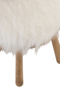 J-Line chair Ear Sheep - wood - natural