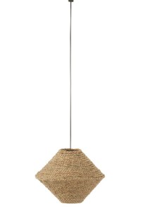 J-Line hanging lamp Ufo - seagrass - natural - small