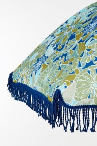 Flower Parasol - H238 x Ø220 cm - Blue