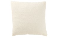 J-Line Cushion Merry Christmas Bouclé White/Red