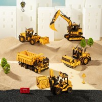 Wooden Puzzle 3D Bulldozer, Robotime, TG509K, 18x6.5x9cm