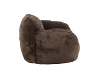 J-Line Sofa Cutie Polyester Bruin Small