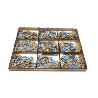 Wooden Jigsaw Puzzle World Map in color, Eco Wood Art, 3038, 55x39x0.5cm