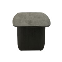 J-Line Eettafel Acaciahout Zwart