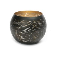 The Pierced Ball - Black Gold - M