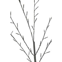 J-Line Kerstboom Kaal+ Led Metaal Zwart