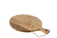 J-Line cutting board Round Heart - wood - large