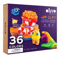 OKTO 36 COLORS SET WITH AIR CLAY, 70149