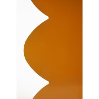 Rafi Bijzettafel - H40 x Ø45 cm - IJzer - Bruin