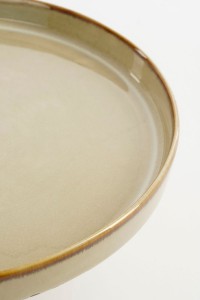 Racco Cake stand - H11 x Ø28 cm - Stoneware - Beige