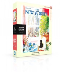 New York Puzzle Company Cat's Eye View - 1000 pieces