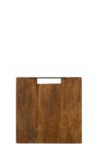 J-Line Square Mango cutting board - wood - brown - S