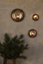 Prestyn Copper Iron Round Wall Stormlight S