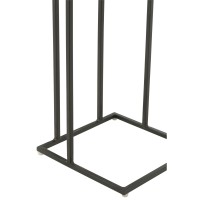 J-Line bijzettafel Vierkant - hout/epoxyhars - naturel/wit