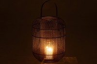 J-Line lantern Donny - iron - black