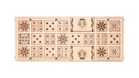 Eco Wood Art 2 in 1 Board Game, Senet and Ur, 1355, 34,5x14x6cm