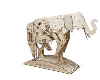 Mr. Playwood 3D Wooden Puzzle elephant/ Elephant 10004 50x27x35cm.