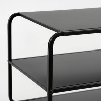 Jules Coffee table - L110 x W38 x H50 cm - Metal - Black