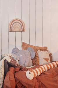 Erik Elephant Denim Toy