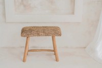 The Raffia Bench - Natural