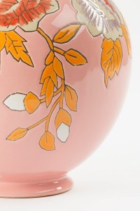 Eloise Vase - H36 x Ø22 cm - Ceramics - Pink