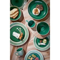 Elice Dinerbord - Ø27 cm - Keramiek - Groen