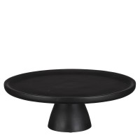 Tallo Cake stand - H10 x Ø30 cm - 100% FSC Mango wood - Black