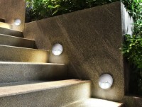 LED external wall lamp "Vedus" D: 13cm