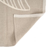 The Linen Fish Keukenhanddoek - Naturel Wit - 50x70