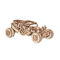 3D Houten Puzzel Buggy, Wooden City, WR336, 15x9x6cm.