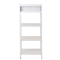 J-Line rek 1 Lade + 3 Legplanken - metaal - wit