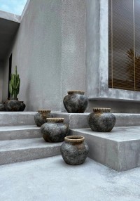 The Styly Vase - Antique Grey - M