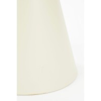Jim Bijzettafel - H45 x Ø31 cm - IJzer - Off-white