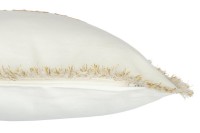 J-Line coussin Amour - textile - white/gold