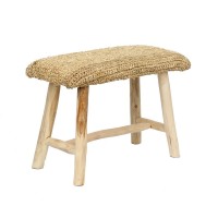 The Raffia Bench - Natural