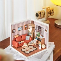 DIY Huisje Super Creator Happy Meals Kitchen, Robotime, DW008, 16,3x16,3x15,2cm