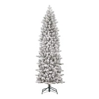 Harma Smalle Kunstkerstboom - H260 x Ø73 cm - Groen Frosted