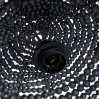 De Houten Kraal Koepel Hanger - Zwart