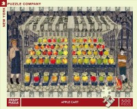 New York Puzzle Company Apple Cart - 500 pieces