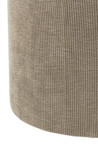 J-Line Pouf Corduroy Gray