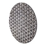 Zoaya Bronze Mdf Wood Wall Panel 3D Cubes Round L