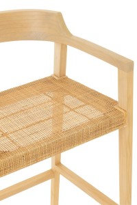 J-Line bar chair Emma - wood - natural