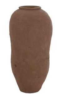 J -Line Vase - Paper Mache - Brown - Large - 96 cm high