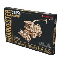 Eco Wood Art (EWA) 3D Houten Puzzel, Harvester Forage FS 80 PRO, 3823, 15,3x34,1x18,6cm